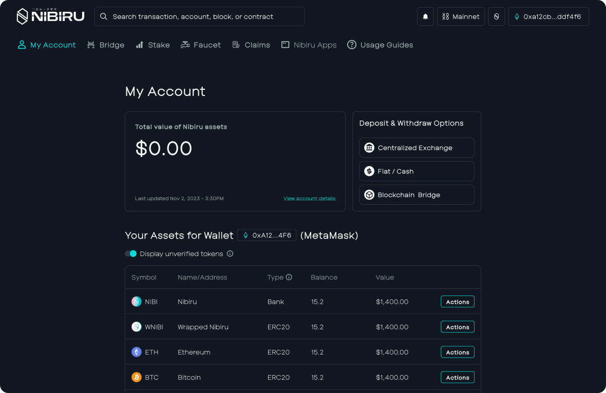 View and Send Money