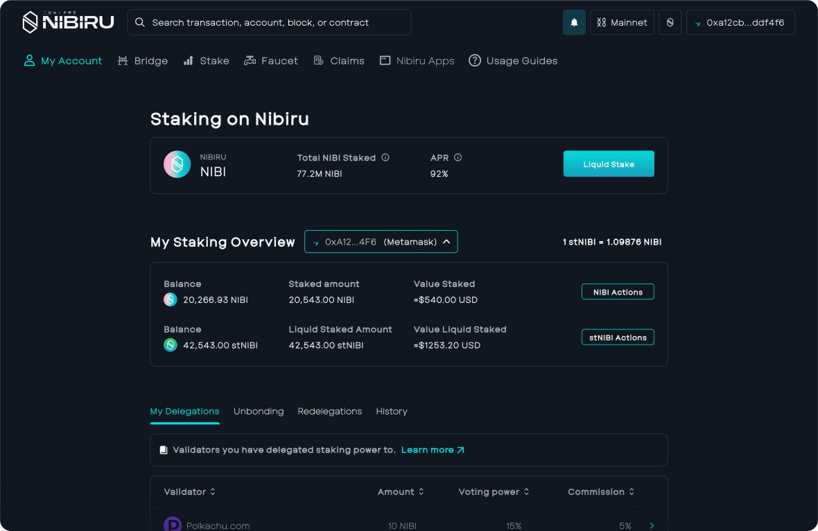 Liquid Staking