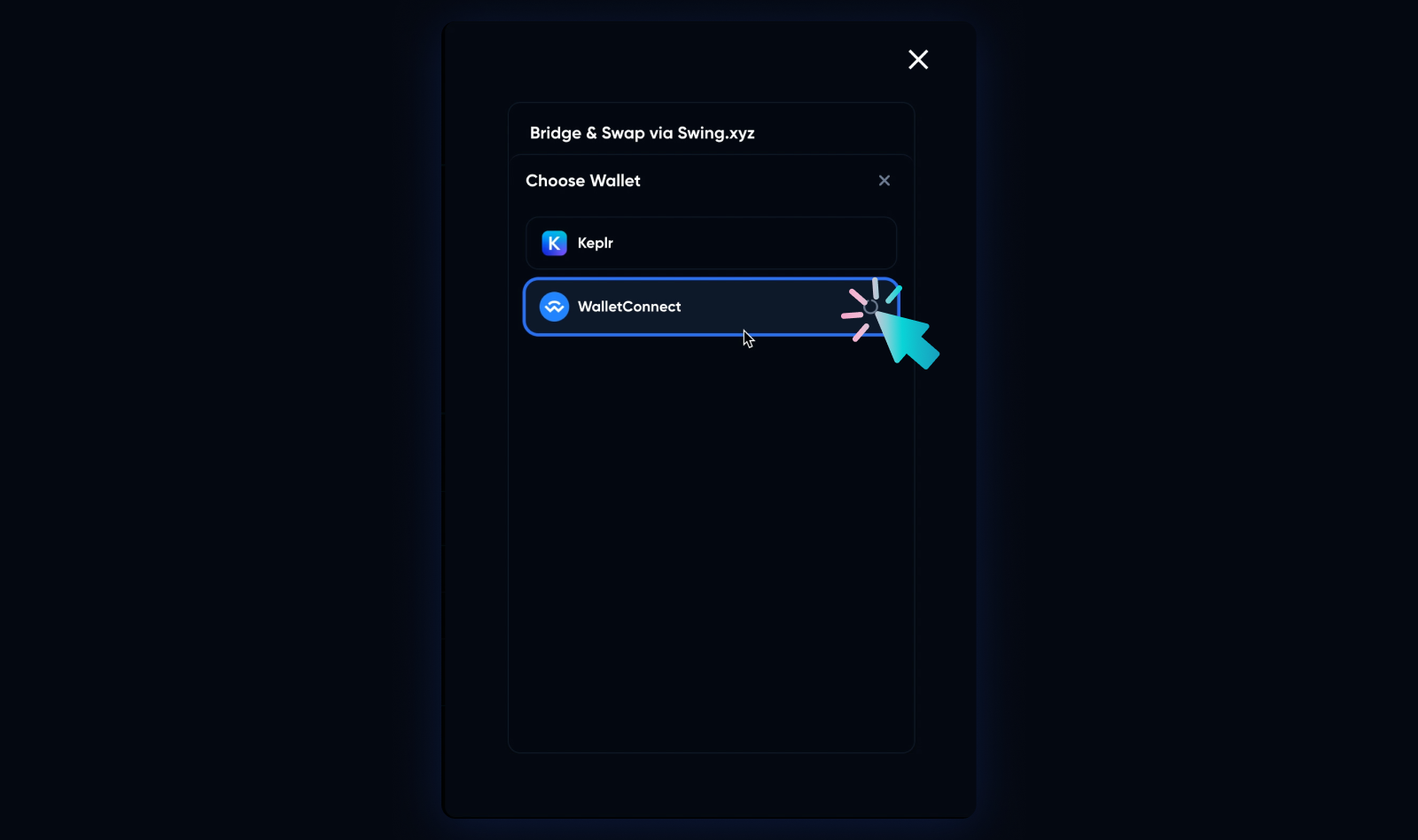 connect wallet