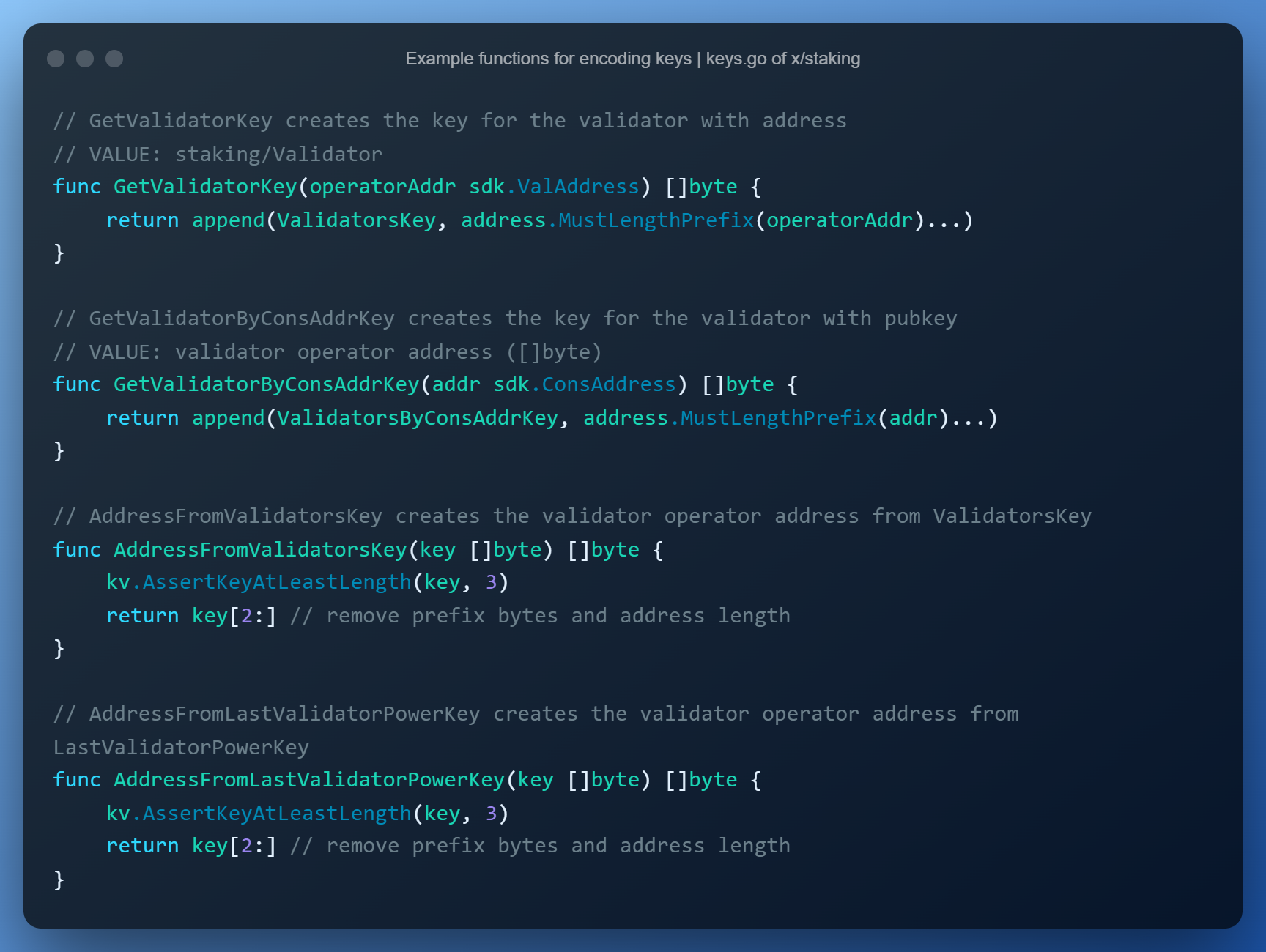 x-staking-key-encoders