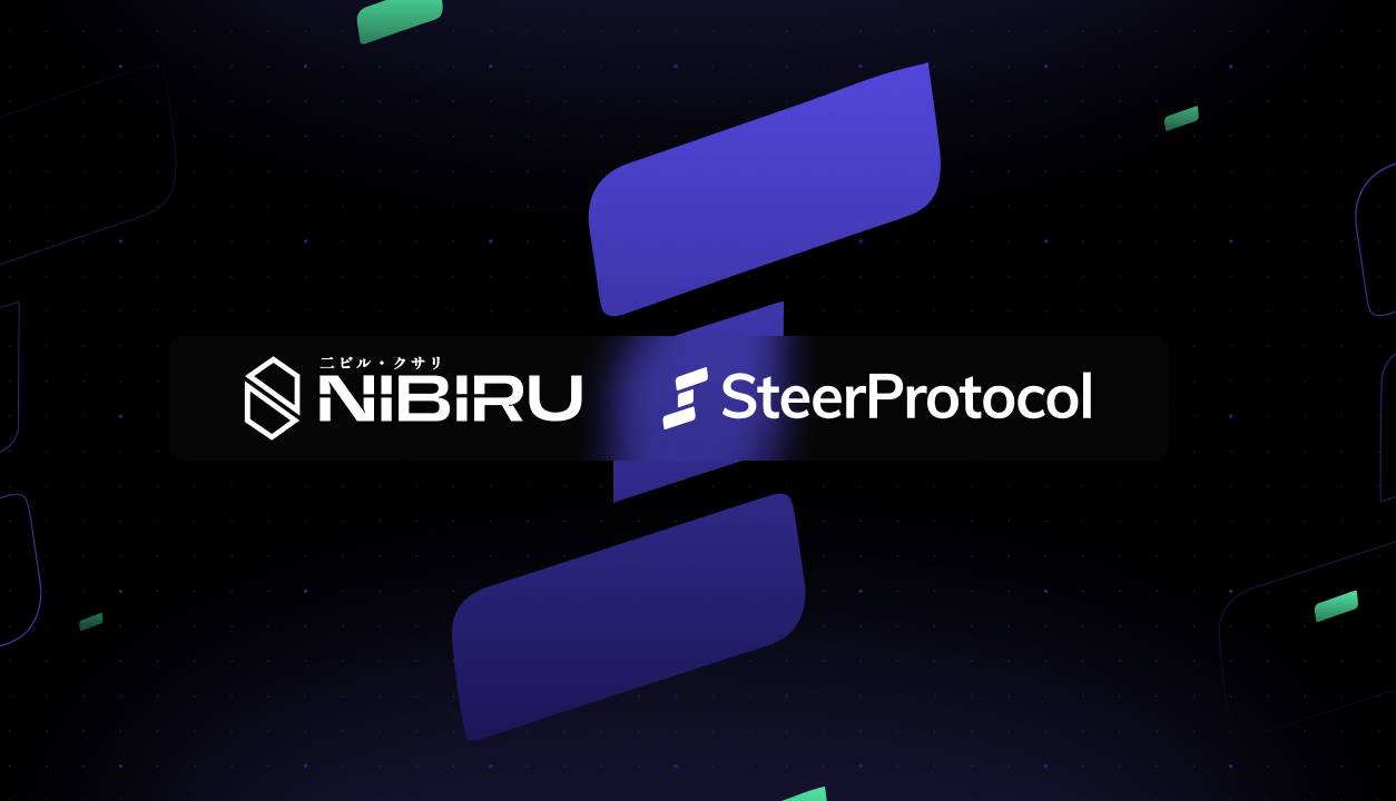 #86 | Steer Brings Smart Pools to Nibiru for Seamless Yield Strategies cover image