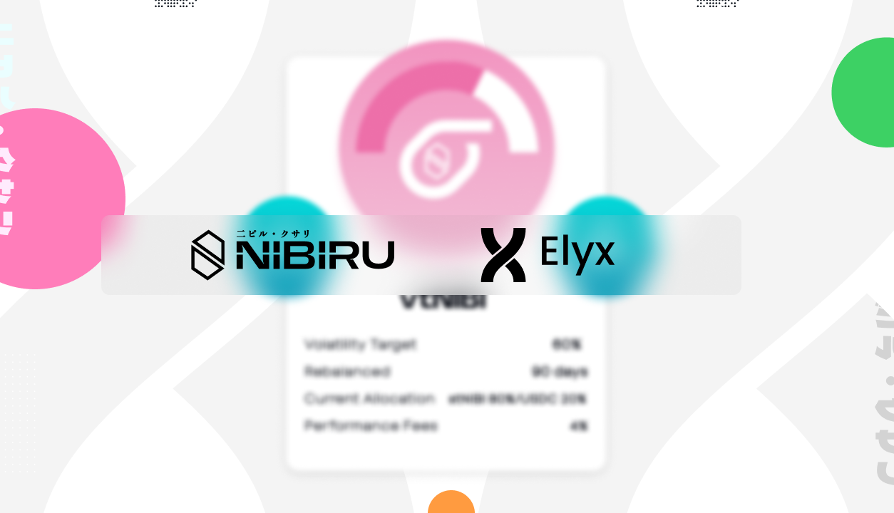 #84 | Elyx Brings Volatility-Targeting Strategies to Nibiru cover image